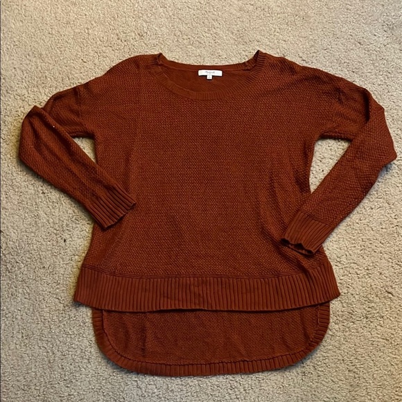Madewell Burnt Red Sweater Top - Picture 1 of 4